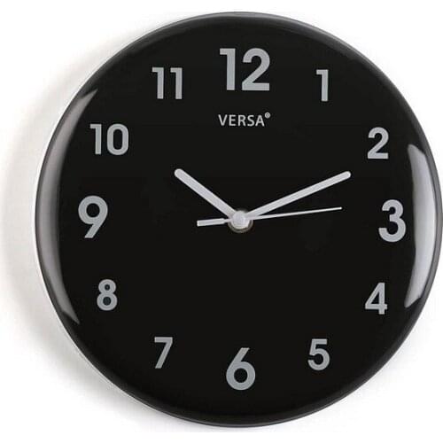 Wall Clock Plastic (4 x 24,5 x 24,5 cm)