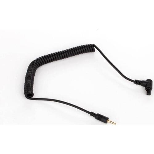 N3 E3 S1 S2 L1 E2 UC1 Spiral Cable Remote Control Shutter Release Cable For Canon Nikon Sony Camera