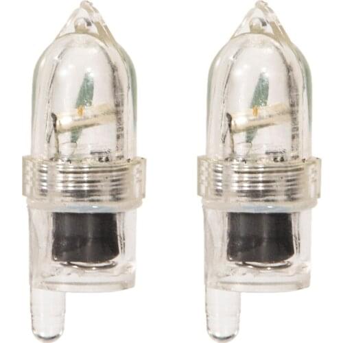LED Bell Fishing Lamps Rod Tip Bite Alarm Light with Button Battery Fish Signal Light Tackles Angling Accessories