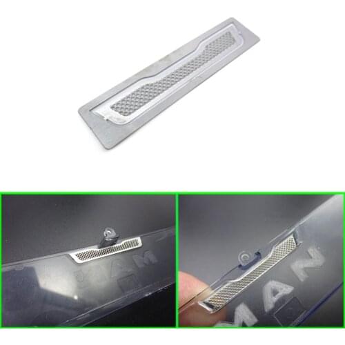 Precision Installation of Metal Mesh At The Air Inlet for 1/14 Tamiya RC Truck Trailer tipper MAN TGX Car Diy Parts