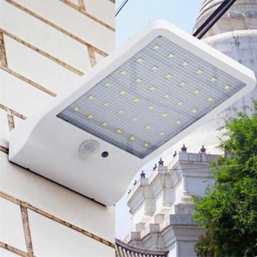 IP65 Waterproof 36 LED Solar Light Multi Usage Outdoor Garages Corridors Fence Patio Fence Yard Pathway Garden Wall Lamp