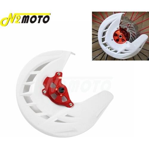 X-Brake Motorcycles ABS Plastic Front Brake Disc Rotor Guard Cover Protector for Honda CRF250L CRF250M 2012 2013 2014 2015 2016