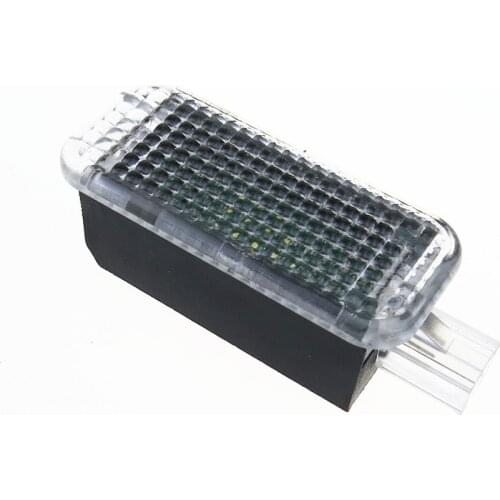 1 Pcs 3AD 947 409 3AD947409 LED Indoor Footrest Light For Passat B6 Golf MK5 MK6 A5 A6 A7 Q3 Q5 Q7 Octavia Seat Leon