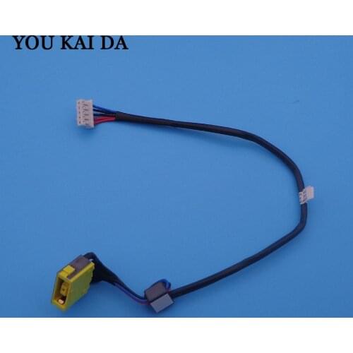 1pcs Laptop DC power jack connector flex cable harness For LENOVO IDEAPAD G400 G490 G500 G505 g505S DC30100OY00T074 DC30100NH00