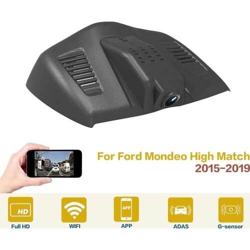 Car DVR Wifi Video Recorder Dash Cam Camera Night Vision Full Hd For Ford Mondeo High Match 2015-2019