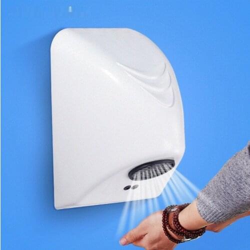 Household Bathroom Hand Drying Machine Bathroom Hotel Smart Automatic Infrared Sensor Hand Drying Hand Drier Machine