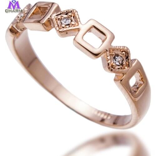 Geometric Design,Made With Clear CZ Zirconia Fine Polishing Finger Jewelry Ring For Men And Women