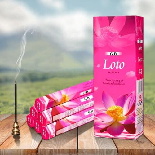 India Incense Lotus Incense Stick Meditation Incense Fragrant Scents for Home Living Room Yoga Smells Incenso Big Box