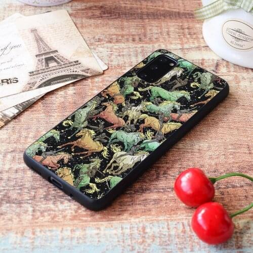 For Samsung Galaxy Ninjas+Unicorns Soft TPU border Samsung Galaxy Case