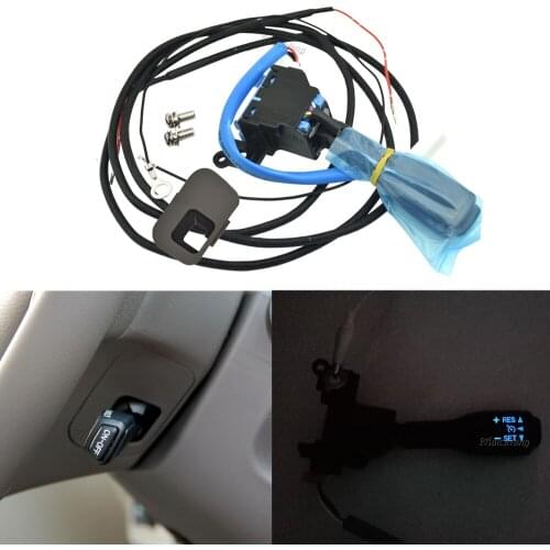 Cruise Control Switch With Handle Cover, Wire and Screws With Light 2007-2014 84632-34011 45186-02080-E0 For Toyota Corolla