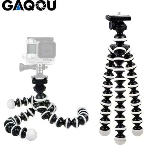 GAQOU M L Size Flexible Tripod Stand Mini Gorillapod Monopod Octopus Tripods for Gopro Digital Camera Canon Nikon Mobile Phone