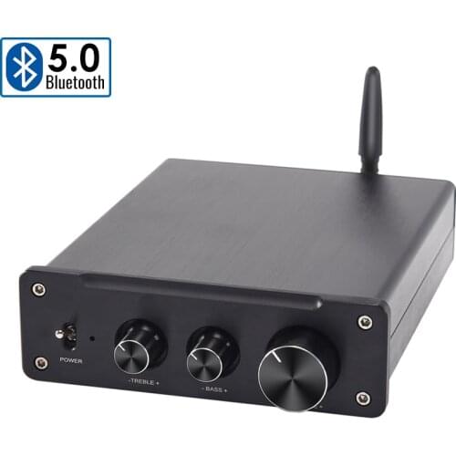 AIYIMA Bluetooth5.0 Amplificador TPA3251Power Amplifier QCC3034 Channel 2.0 Channel 140W*2+175W*2 Treble Bass Adjustment