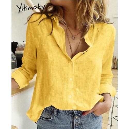 Yitimoky Yellow Blouses