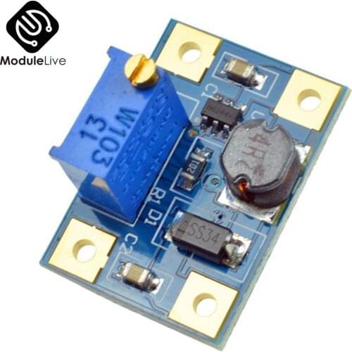 10Pcs Max 2A Step Up Boost Power Module Board SX1308 Adjustable DC-DC 2-24V To 2-28V Diy Converter For Arduino