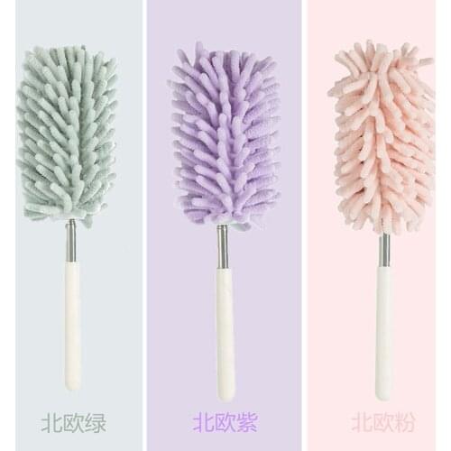 2021 New Car Cleaning Tools Telescopic Microfibre Duster Extendable Cleaning Home Car Cleaner Dust Handle Инструменты Для Чистки