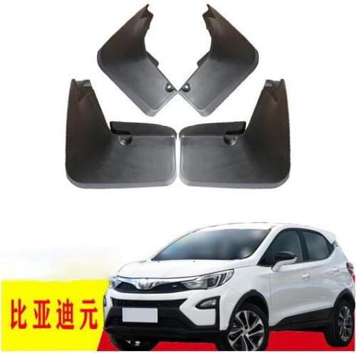 4PCS special for BYD YUAN 2016-2019 AUTO Mudguards car fender Mud Flaps Mudflaps
