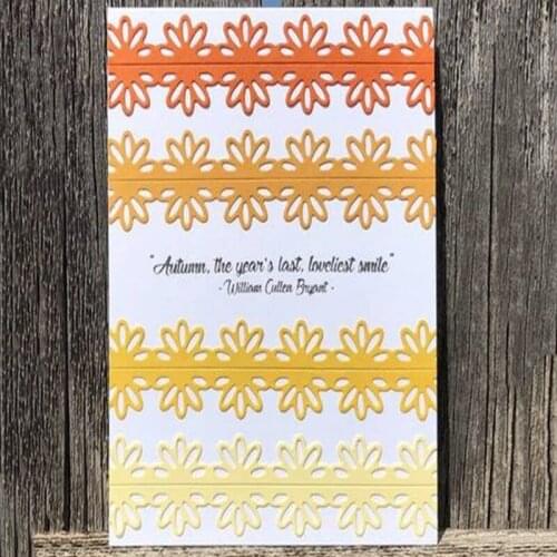 8pc lace border heart dot edge Metal Cutting Dies Stencil Scrapbooking Photo Album Card Paper Embossing Craft DIY