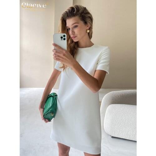 Clacive Simple Summer Dresses