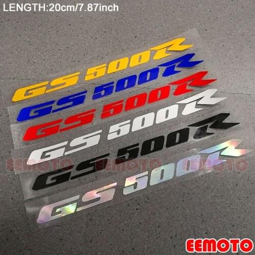 For SUZUKI GS 500R GS500R Motorcycle body Wheel Rims Fairing Helmet Tank Pad Label logo reflective Stickers Decals