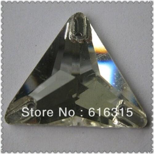 Hot selling sewing loose crystal beads shape abnormal 100 pcs each 16&16mm each pack ,free shipping /beads accessory