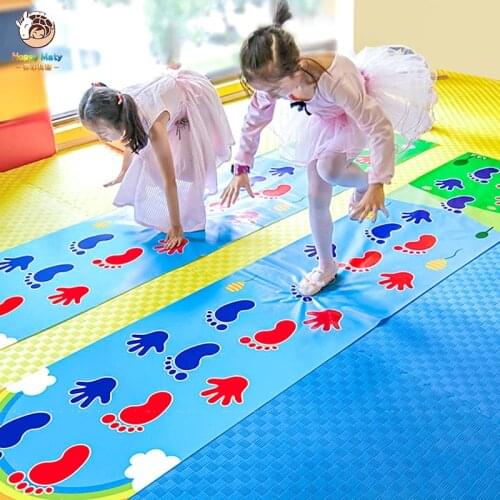 Jumping Blanket Sports Team Building Activities Outdoor Game Mat Hands And Feet Kindergarten Team Game Mat Skip The Net Fun Game