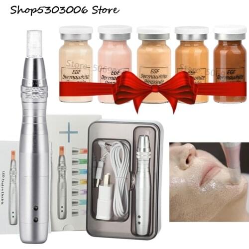 Stayve BB Cream Glow Kit 8ml/Bottle Professional BB Cream Microneedling Treatment Facial Whitening Ampoule Serum Kit with BB Pen