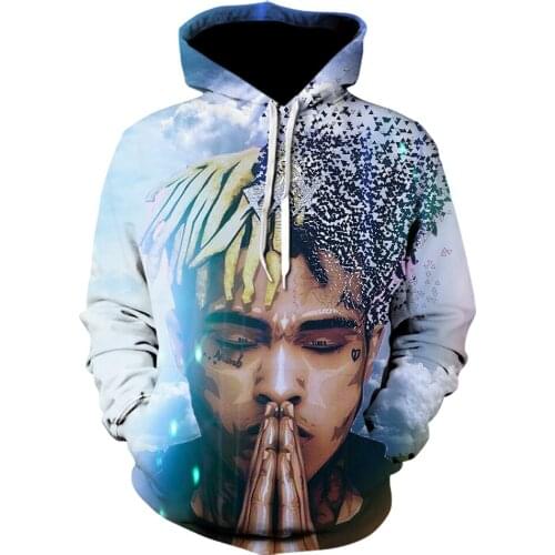 2021 New 3D Print Xxx Tentacion Hoodies Sweatshirts Men/Women Popular Winter Hoodies Sweatshirts Idol Hoodie Men clothing Tops