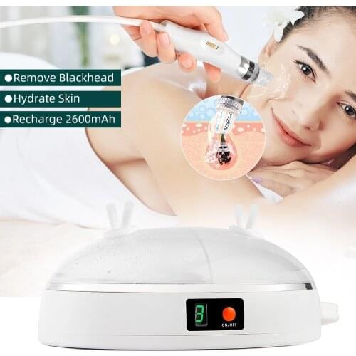 Rechargeable Facial Nanoscale Bubble Machine Face Microbubble Cleanser Hydrate Skin Cleansing Pores Blackhead Remover Anti Acne