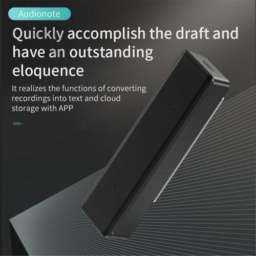 Professional Voice Activated Digital Audio Recorder 8GB USB Pen Non-Stop 100hr Recording External Microphone