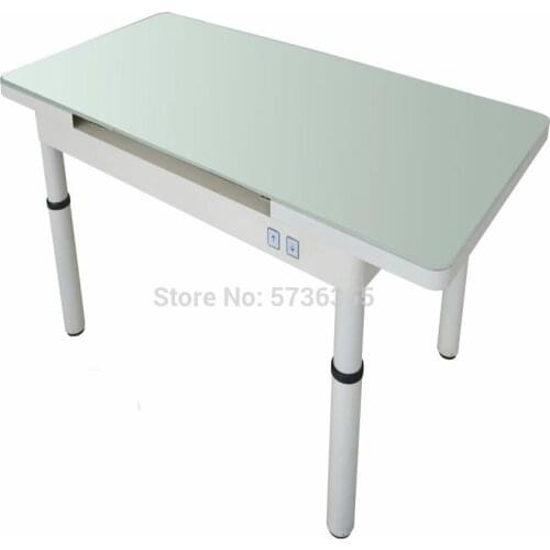 Height adjustable coffee-dinner table
