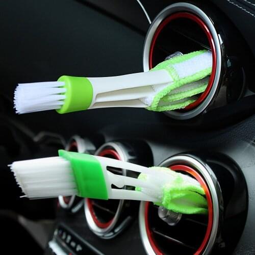 Car brush dust Tools Auto Cleaning Accessories For Volkswagen Polo Golf GTI Beetle Passat B5 B6 B7 B8 T5 Touran Bora Tiguan CC