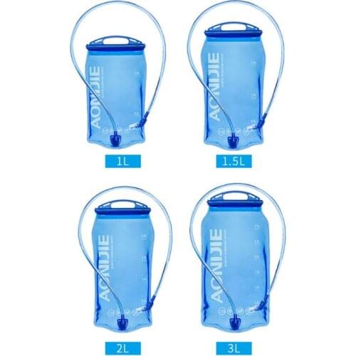 1L 1.5L 2L 3L Foldable Soft Reservoir Water Bladder Hydration Pack Water Bag Run E56D
