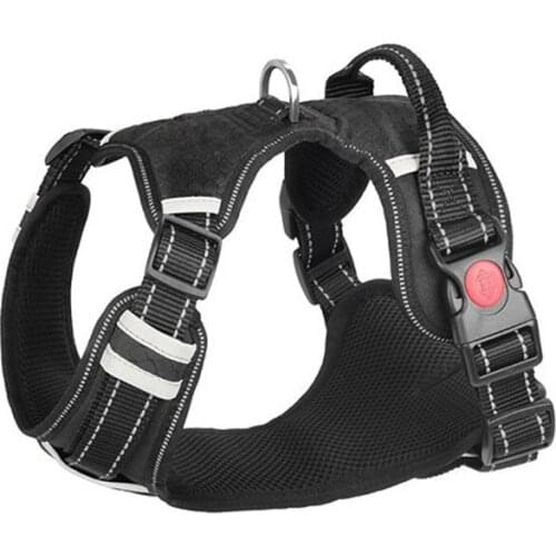 Dog chest strap large dog explosion-proof medium and large dog car safety chest strap with traction rope