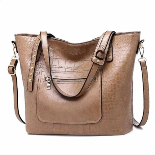 Crossbody Bags For Women Messenger Bags 2018 Vintage Leather Bags Handbags Women Famous Brand Rivet Small Shoulder Sac