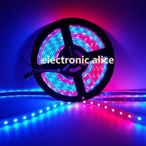 WS2812B 5050 RGB LED Strip 1M 5M 150 300Leds 144LED Individual Addressable DC5V IP20 non-waterproof New