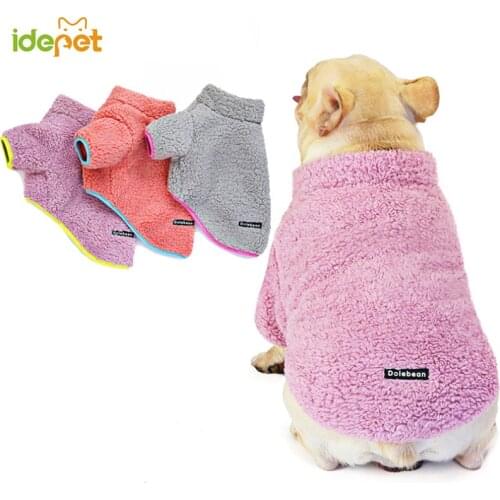 Warm Large Dog Jacket Winter Pet Cat Coat For Small Dogs Outfits Thicken Labrador Chihuahua French Bulldog Cotton Shirt Puppy 35