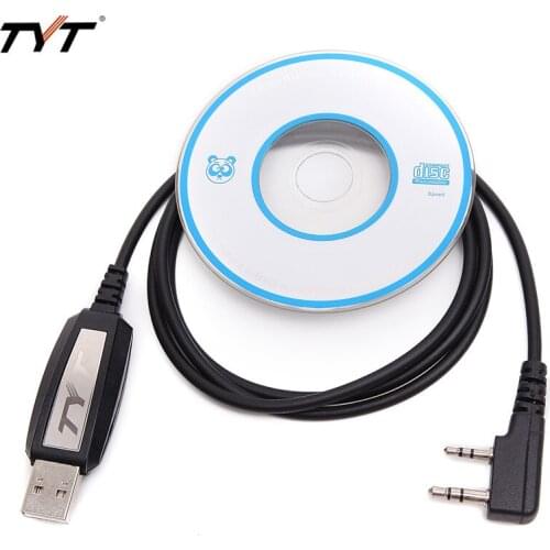 TYT TH-UV8000D USB Programming Cable Driver CD Win10 For Two Way Radio TYT TH-F8 DM-UVF10 TH-UV8000D/E Walkie Talkie Ham Radio
