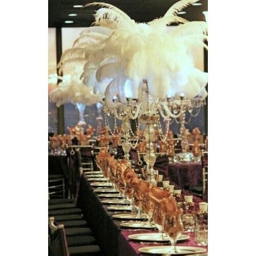 90cm Tall Table Centerpiece Crystal Wedding Candelabras candle holder Wedding Props Table Decor