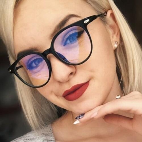 Women Men Round Glasses Summer Fashion Sweet Candy Eyewear Retro Clear Lens Sunglasses UV400 Goggle