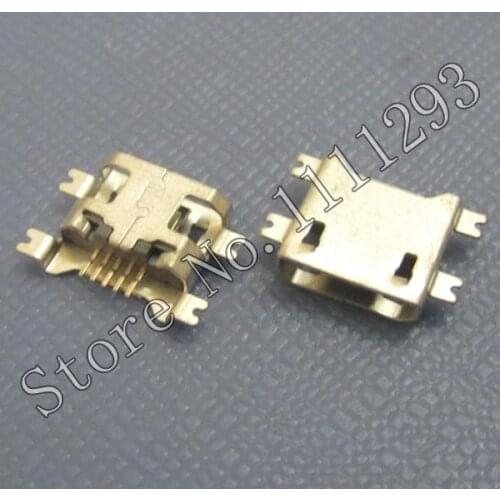 20pcs/lot Micro USB Charging Data Sync Power Jack Port Connector for mobile phone etc H1.0
