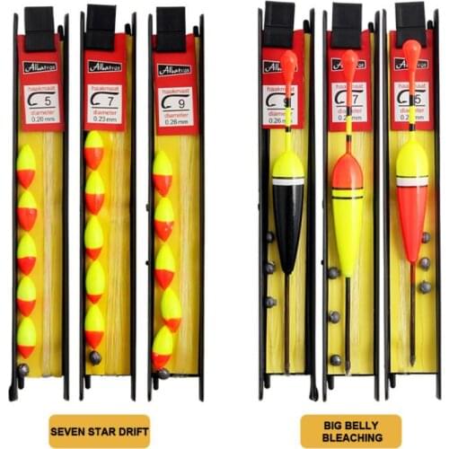 3Pcs Carp Fishing Line Bobber Group Fish Float Fishing Tackle Seven Star Float/Big Belly Float Buoy Floating Fishing Accessories