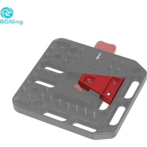 BGNing V Mount Metal Wedge Connector Accessory for DSLR Camera Power V-Lock Battery Mount Plate Adapter