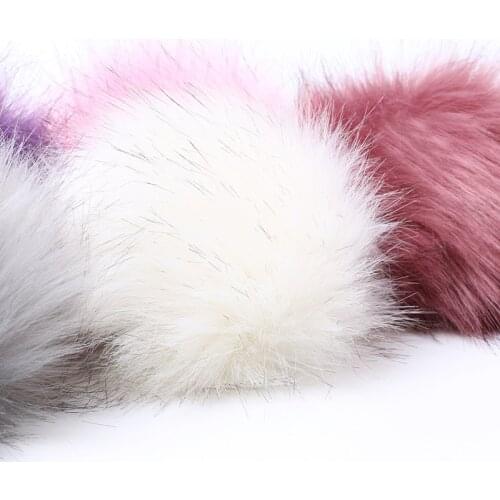 Hair Ball Bag Accessories Baby Hat Decoration Key Chain Pendant Fox
