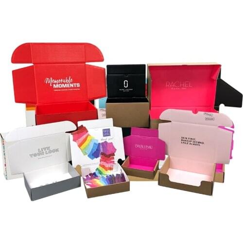 Factory Price Custom Logo Luxury Printed Eco Packaging Corrugated Paper Cardboard Mailer Mailing Boxes Subscription Box