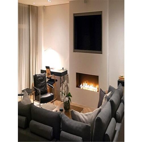 Inno-Fire 24 inch automatic intelligent smart alexa wlan bioetanol fireplace black