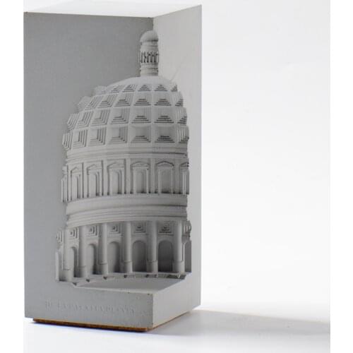 PRZY Creative Cement Silicone Mold European Architectural Design Concrete Clay Craft Home Decoration Molds Tool SN0159