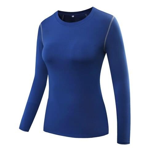 HOT 2020 Spring Autumn Women Sport running Fitness Pro high elastic Bodybuilding long Sleeve Skinny close-fitting tight jersey