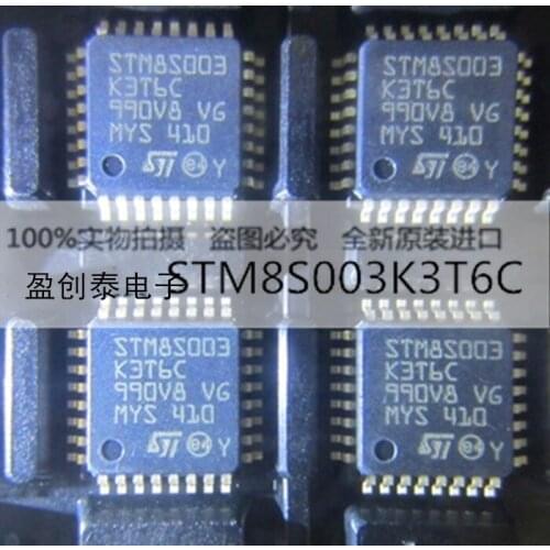 Stm8s003 stm8s003k3t6c chip lqfp-32 8-bit microcontroller