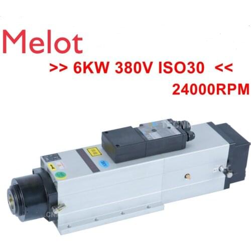 Automatic Tool Change spindle 6KW 380V ATC air cooled spindle motor for woodworking cnc router TECNR