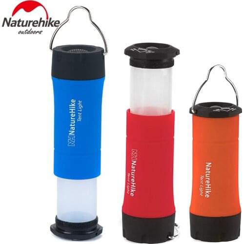 Naturehike Hanging Led Camping Tent Lamp 3-in-1 Light Torch For Fishing Traveling Multifunctional Guiding Light
